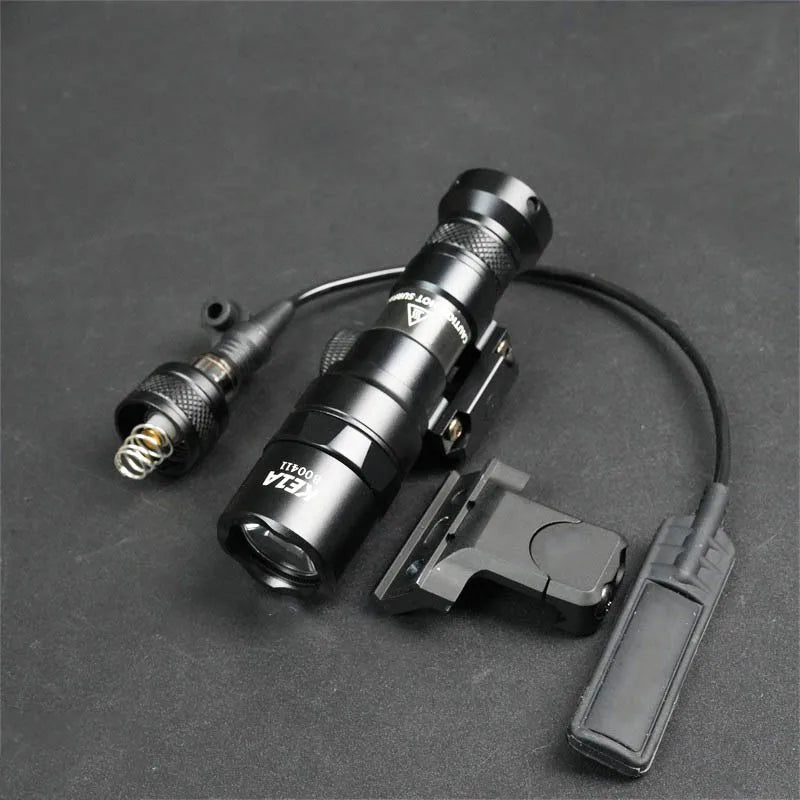 SF M600B M600C Tactical M600 M300 Surefi Flashlight M-system/20MM Rail Install Gun Light Airsoft Hunting Gear Lamp Set