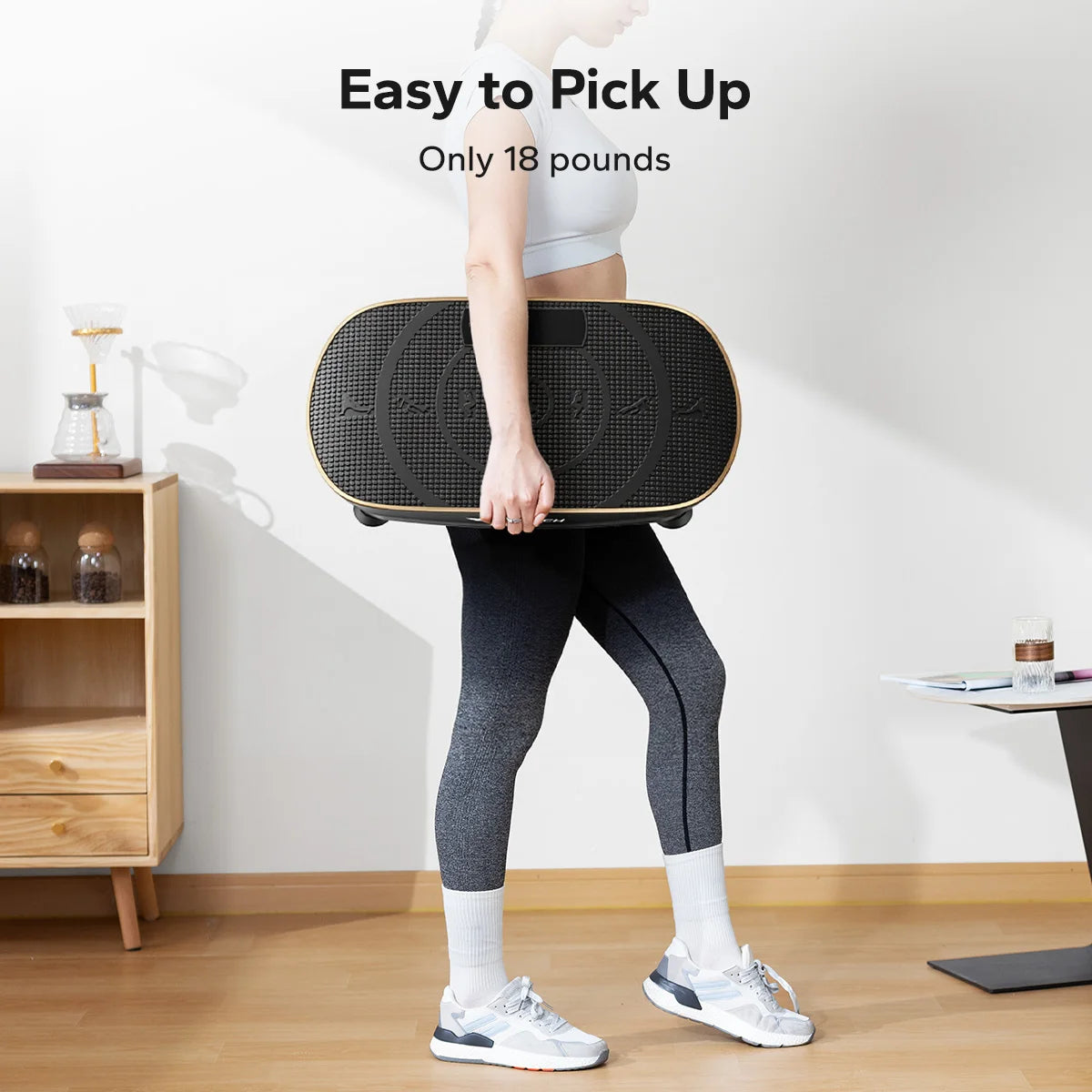 Merach Vibration Plate Exercise Machine For Whole Body Fitness Workout