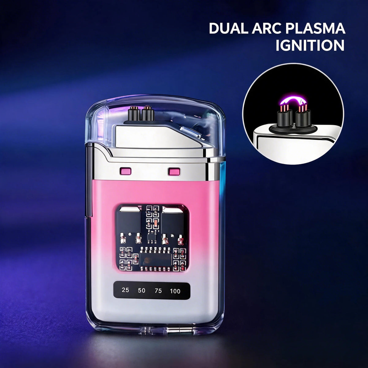 Windproof Waterproof Electric Arc Lighter For Outdoor Use