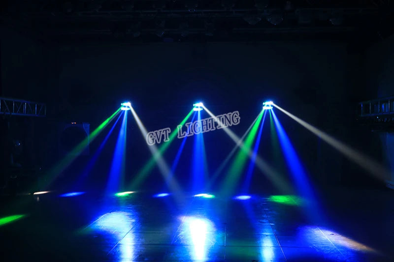 Gvt Mini Led Rgbw Portable Moving Head Spider Stage Light