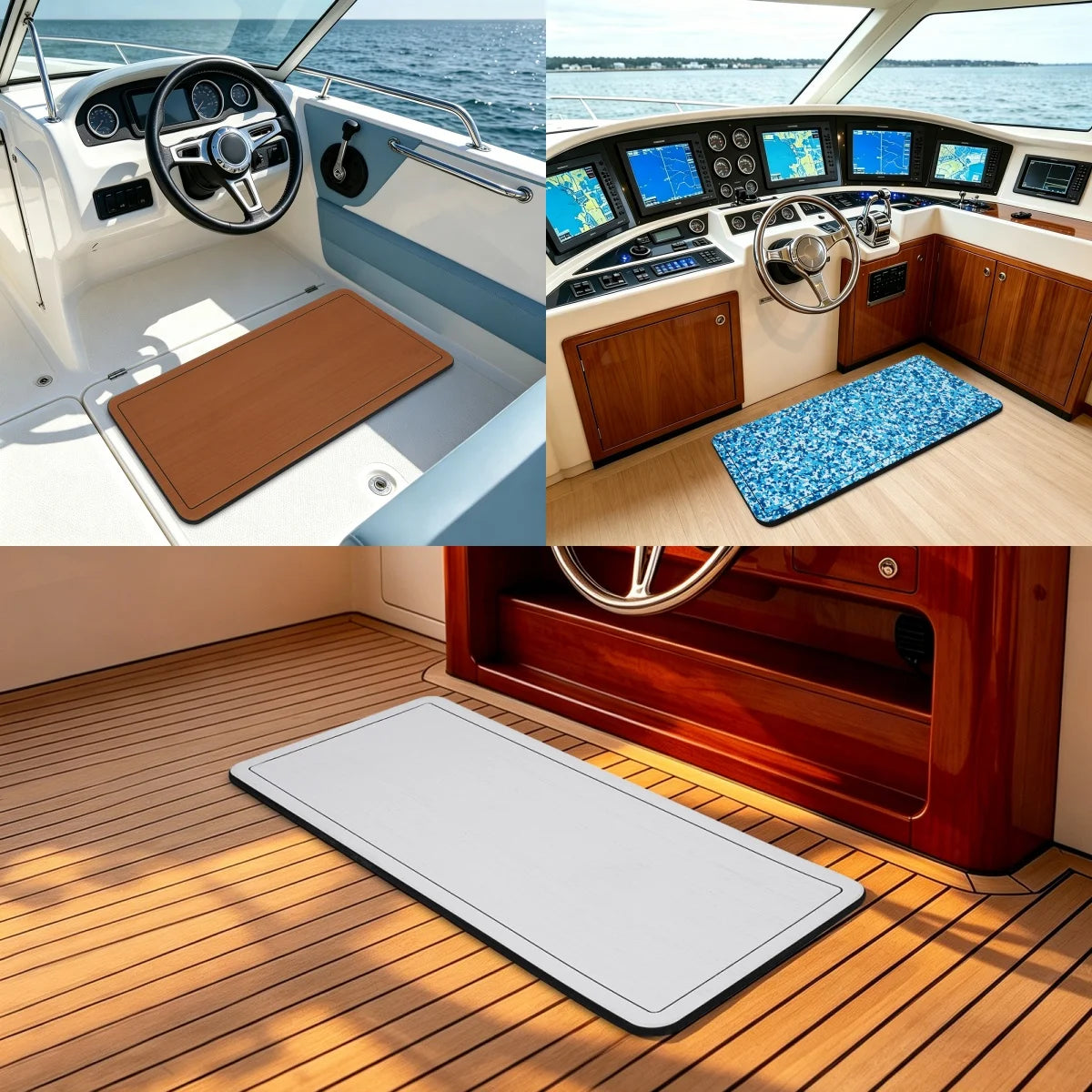 Self Adhesive Non Slip EVA Foam Marine Boat Decking Mat