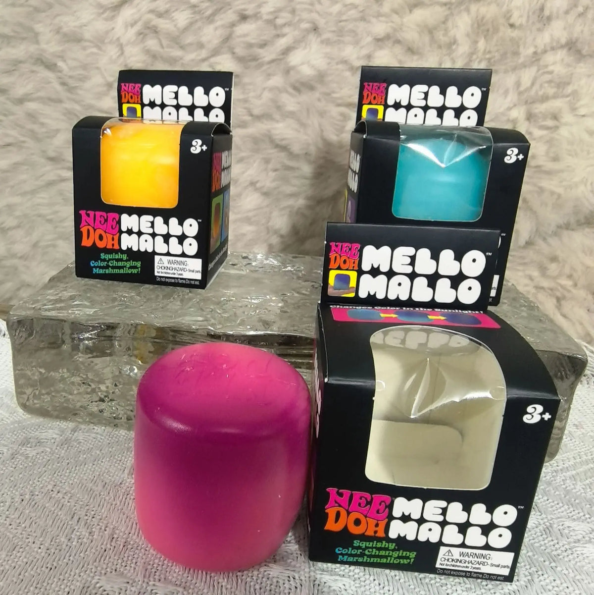 Soft Marshmallow Squishy Fidget Ball Stress Relief Sensory Toy