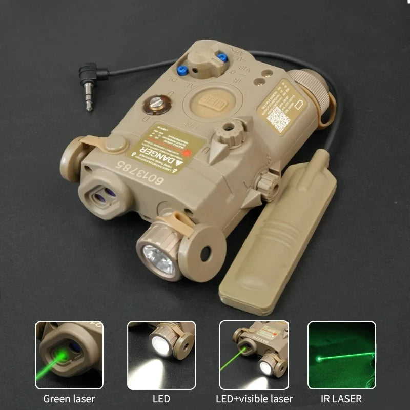 Tactical PEQ15 Green Red Laser Airsoft PEQ-15 IR Laser OR IR Fill Light Version Aiming Pointer IR Laser Flashlight