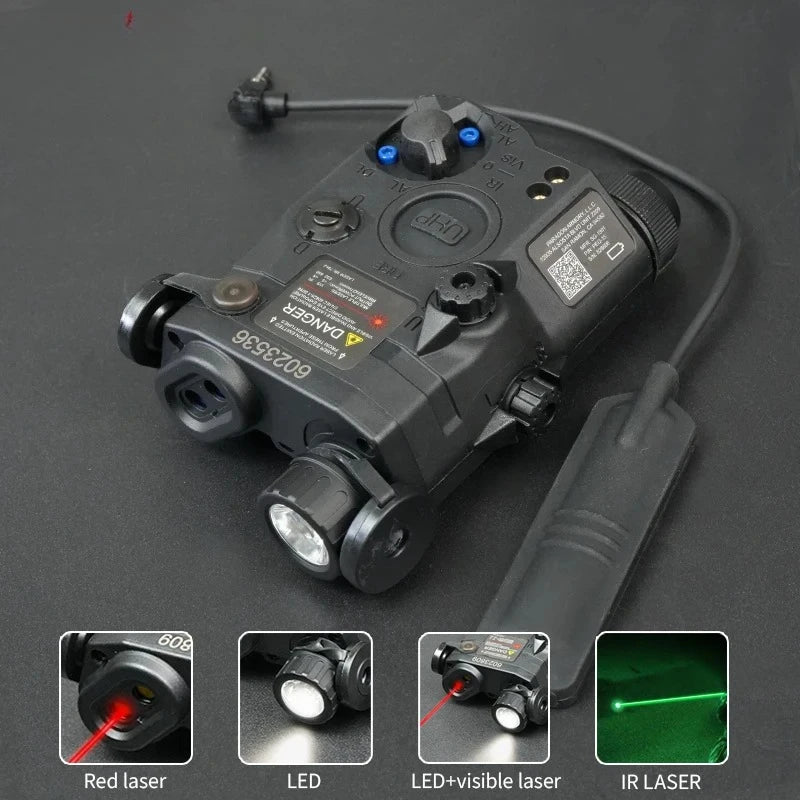 Tactical PEQ15 Green Red Laser Airsoft PEQ-15 IR Laser OR IR Fill Light Version Aiming Pointer IR Laser Flashlight