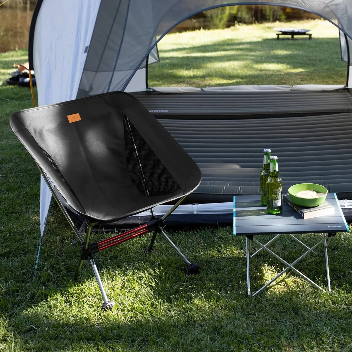 Naturehike Ultralight Portable Folding Camping Chair Aluminum Alloy Frame