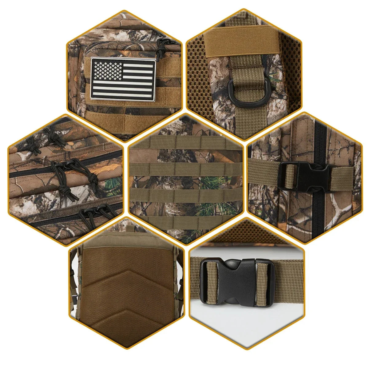 ReFire Gear Tactical Hunting Backpack for Hiking Camping and Trekking