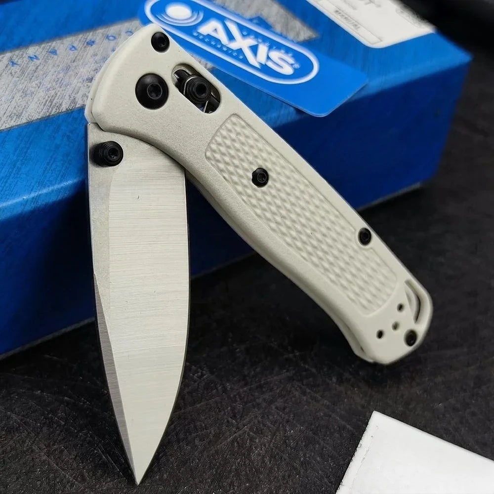 BM 533-3 Bugout Folding Knife With Axis Lock For Camping