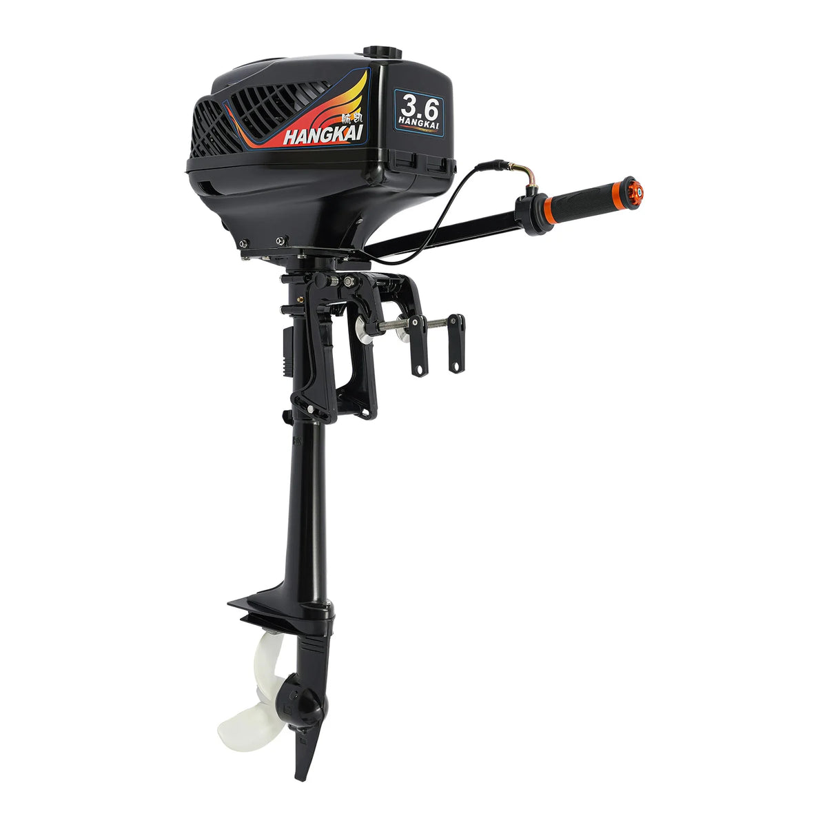 Portable 3.6HP Two Stroke Marine Outboard Motor for Fishing Boats