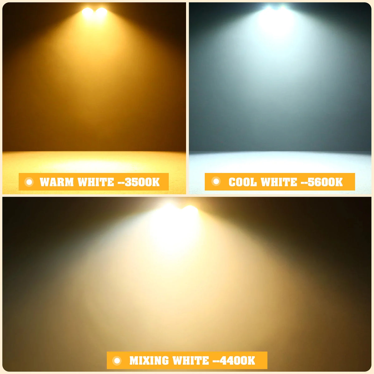 U'King 200W COB LED Par Light DMX Stage Lighting
