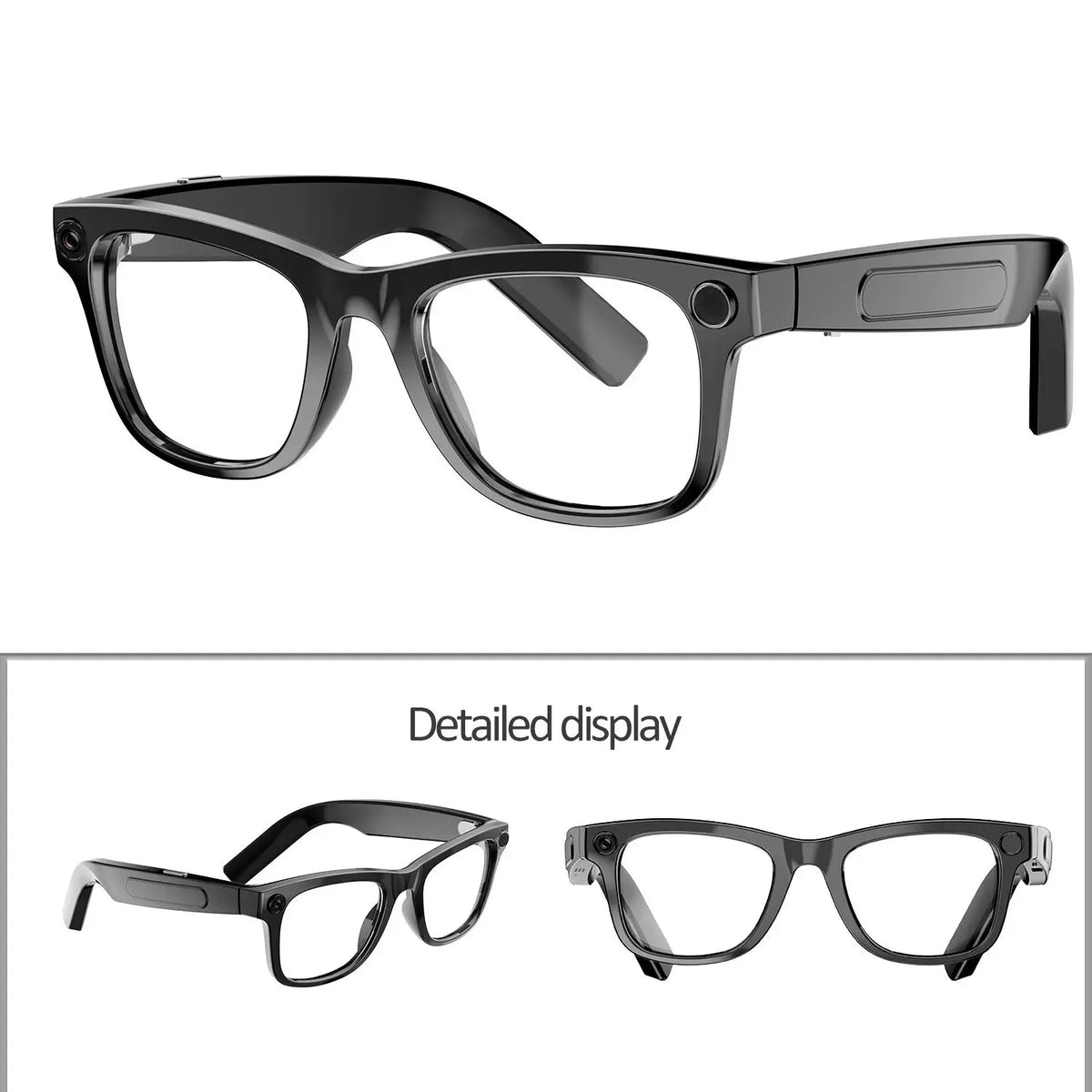 W&O AI Camera Glasses With Translation And Open Ear Audio