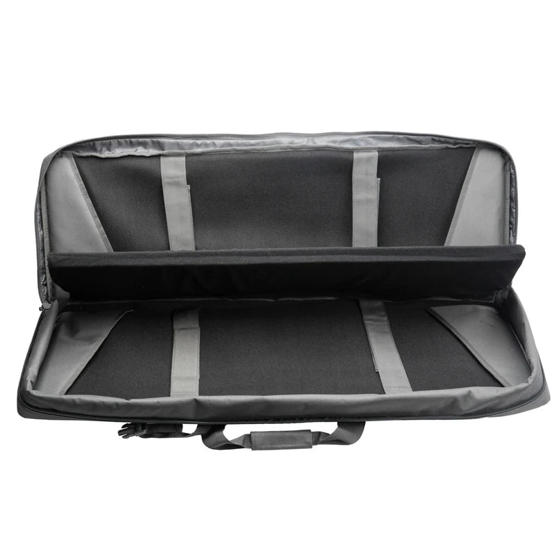 LQARMY Tactical Double Rifle Case Molle Hunting Airsoft Gun Bag