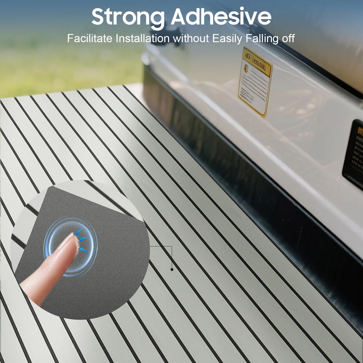 Self Adhesive Eva Foam Anti Slip Deck Mat For Marine Use