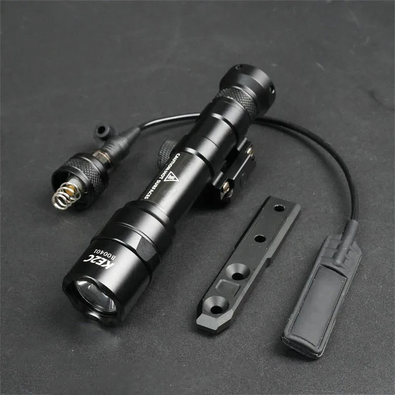 SF M600B M600C Tactical M600 M300 Surefi Flashlight M-system/20MM Rail Install Gun Light Airsoft Hunting Gear Lamp Set