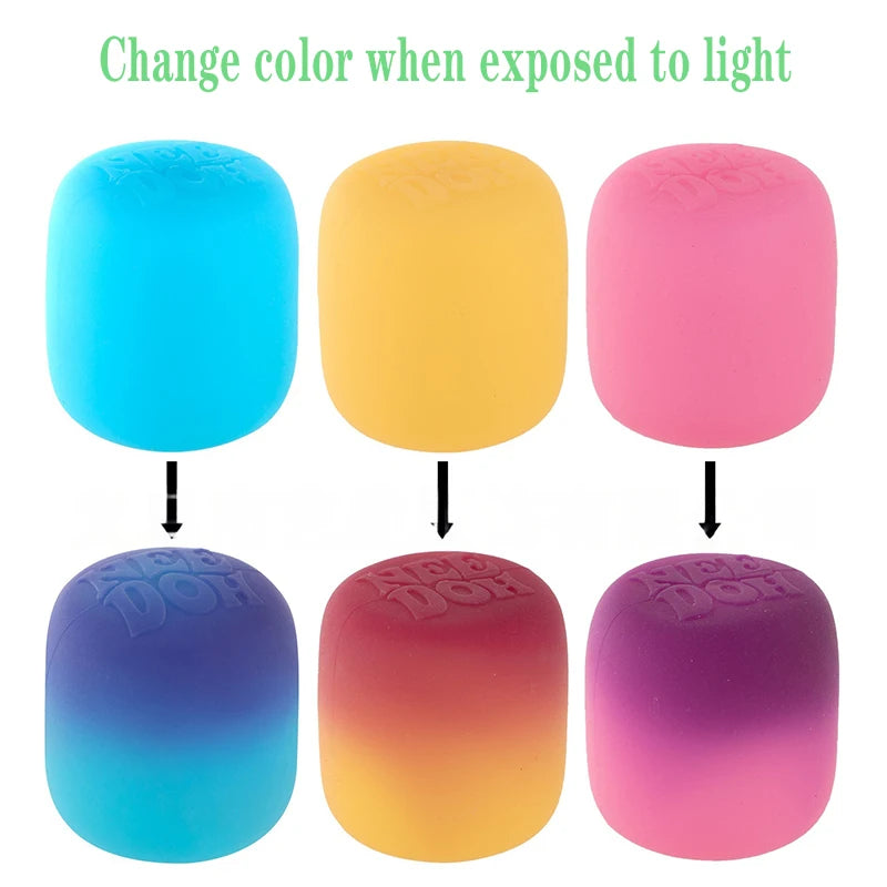 Soft Marshmallow Squishy Fidget Ball Stress Relief Sensory Toy