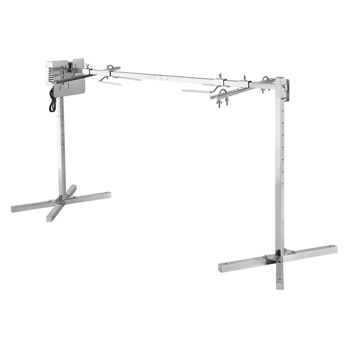 SucceBuy Rotisserie Grill Kit With Electric Motor For BBQ Parties