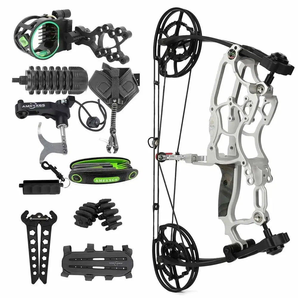 Adjustable Compound Bow Archery Set For Hunting And Target Shooting