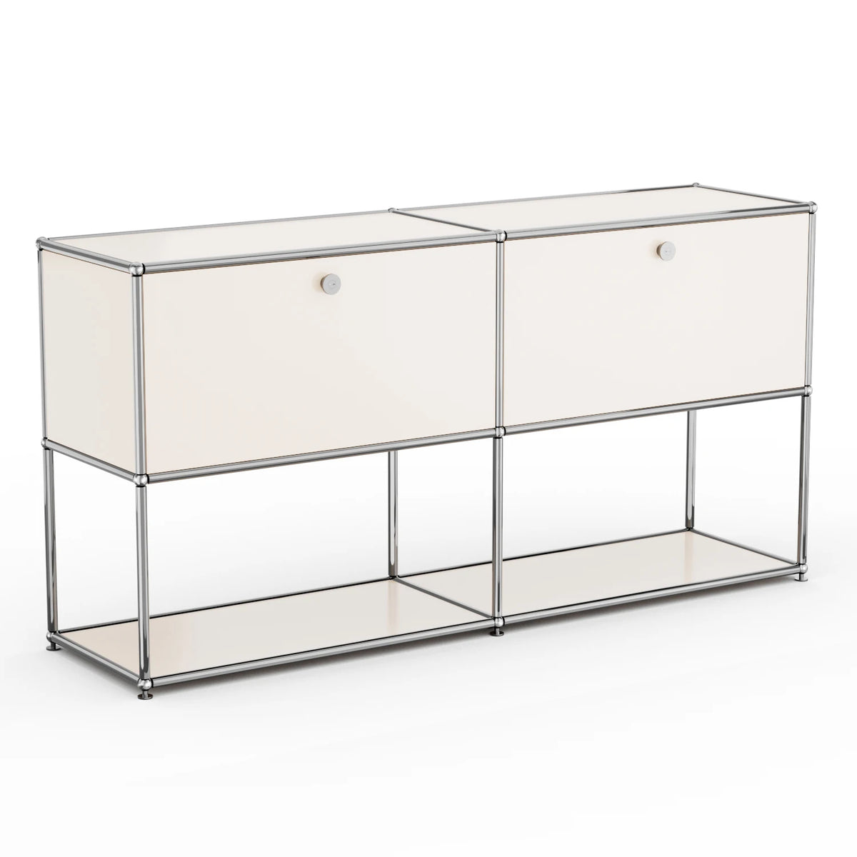 Modular Office File Cabinet Stainless Steel Frame Lockable Storage Cabinet Multi‑Color Options for Home & Office