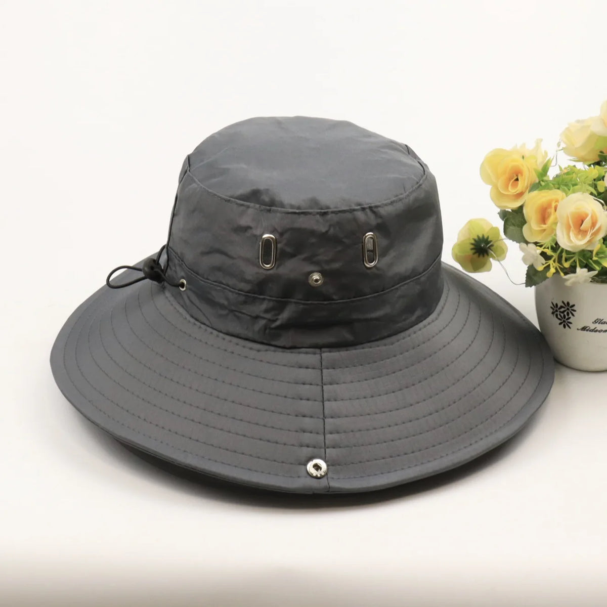 UV Protection Sun Hat With Neck Flap For Fishing Hiking Outdoors