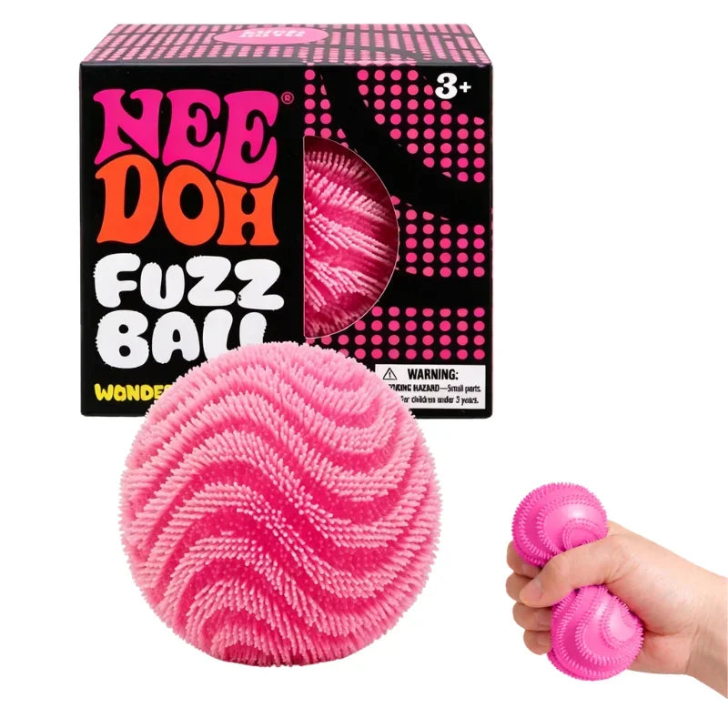 Nee Doh Fuzz Ball Blind Box Desktop Stress Relief Ornament Toy