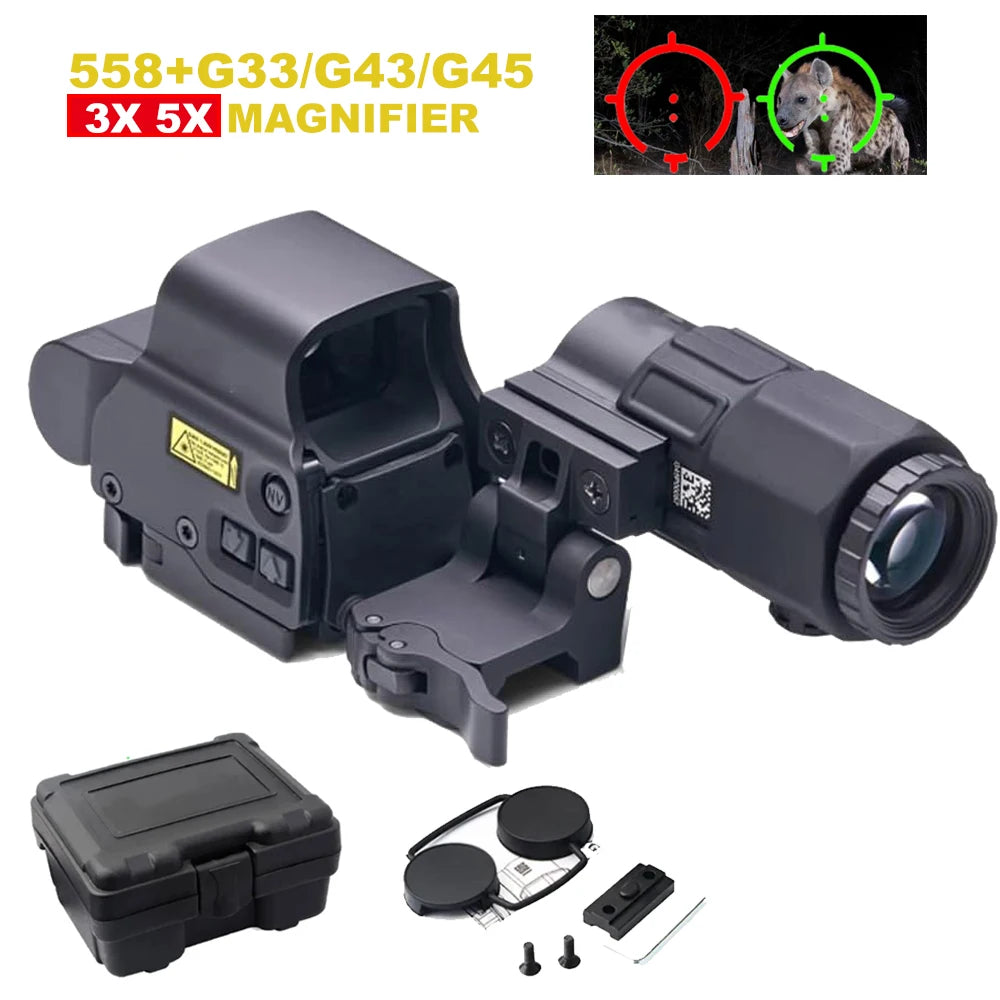 Bestsight Holographic Collimator Tactical Red Dot Sight