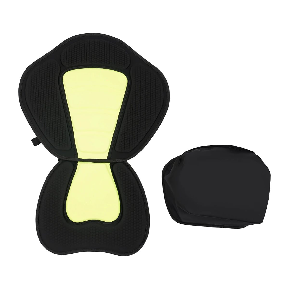 Ergonomic Kayak Canoe Seat With Adjustable Straps And Storage Bag
