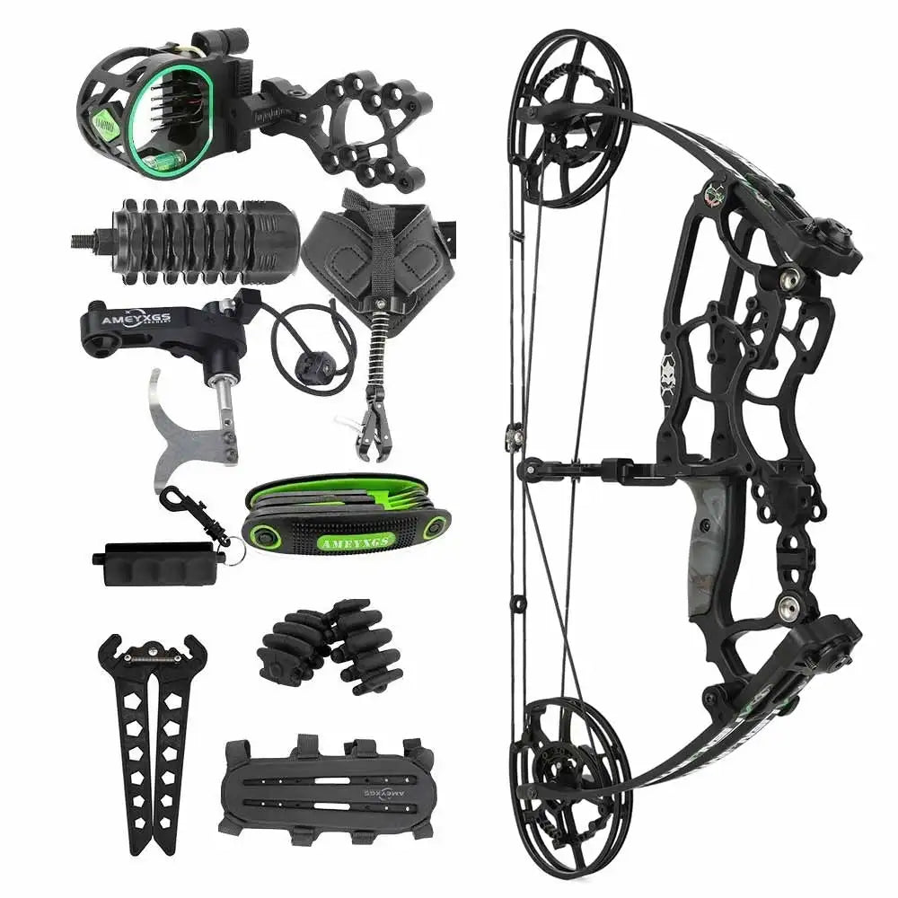 Adjustable Compound Bow Archery Set For Hunting And Target Shooting
