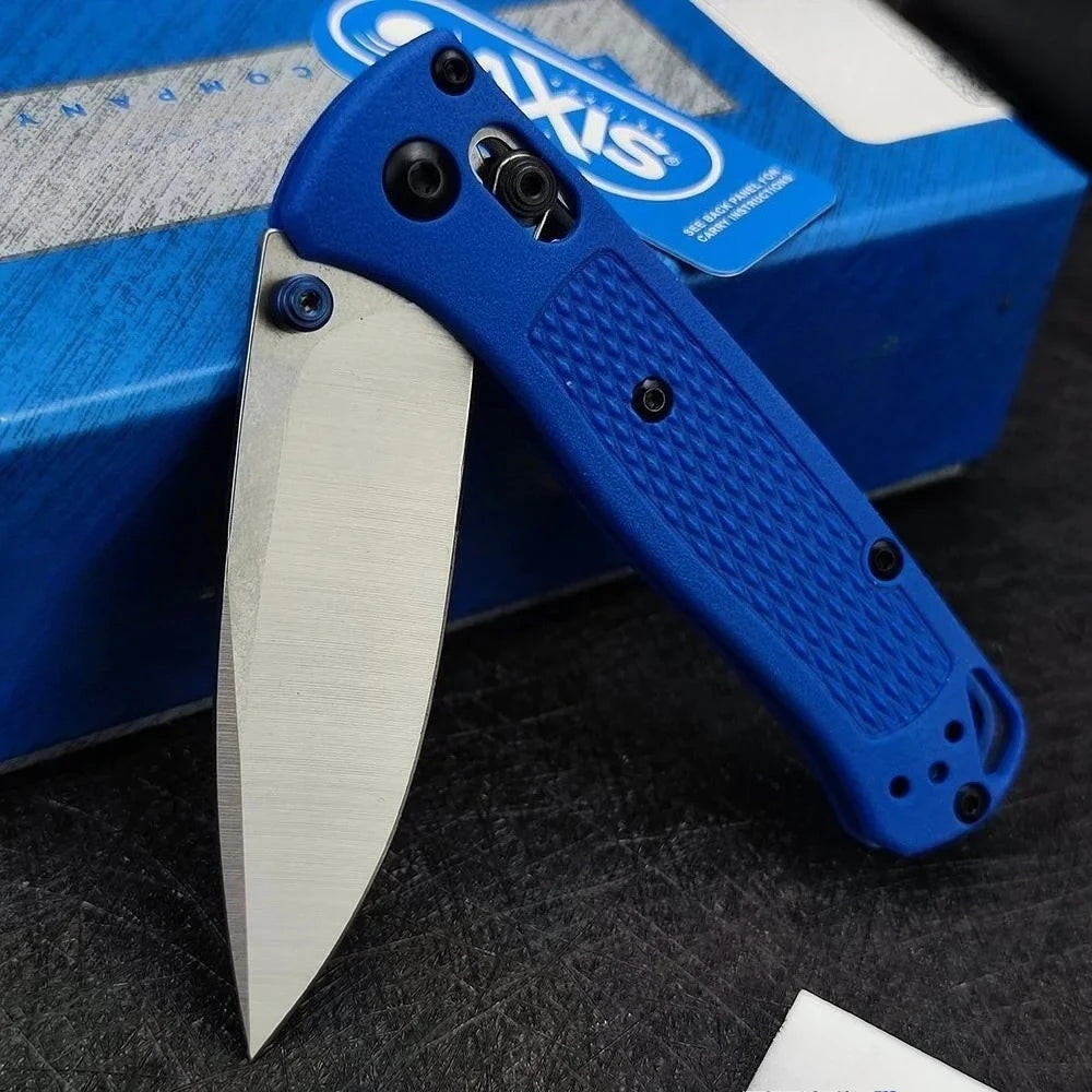 BM 533-3 Bugout Folding Knife With Axis Lock For Camping