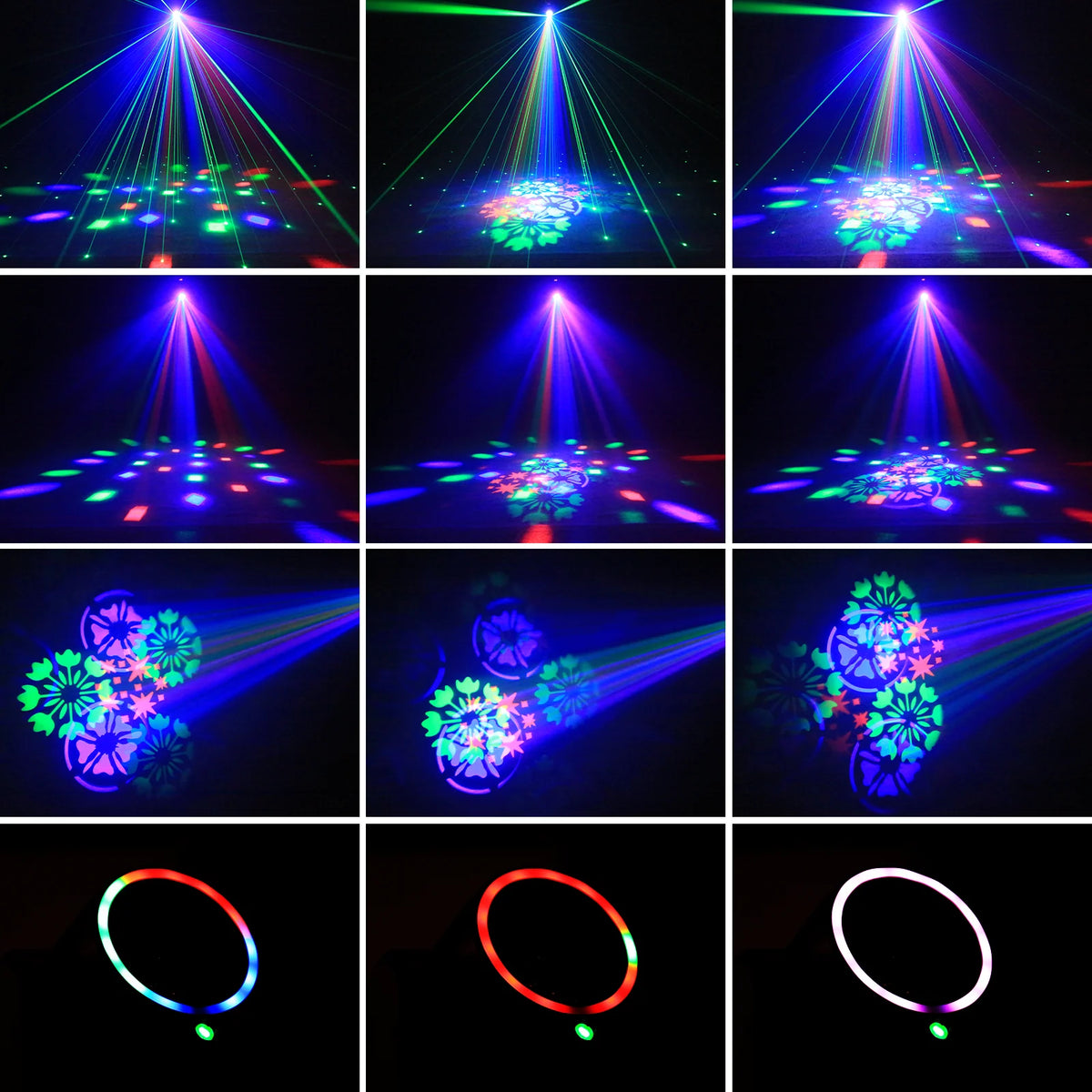 U'King RGB Beam Moving Head Light With DMX Strobe Effects