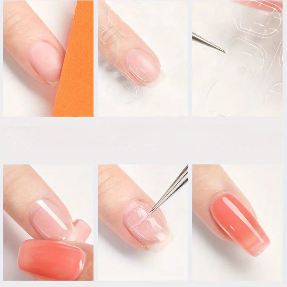 15Set Press On Nail Tool Prep Kit, 75pcs Disposable Manicure Kit with Nail File, Buffer, Adhesive Nail Tabs, Wood Stick, Hologra foil nail art nail art stickers nail wraps nail art stickers nail sticker