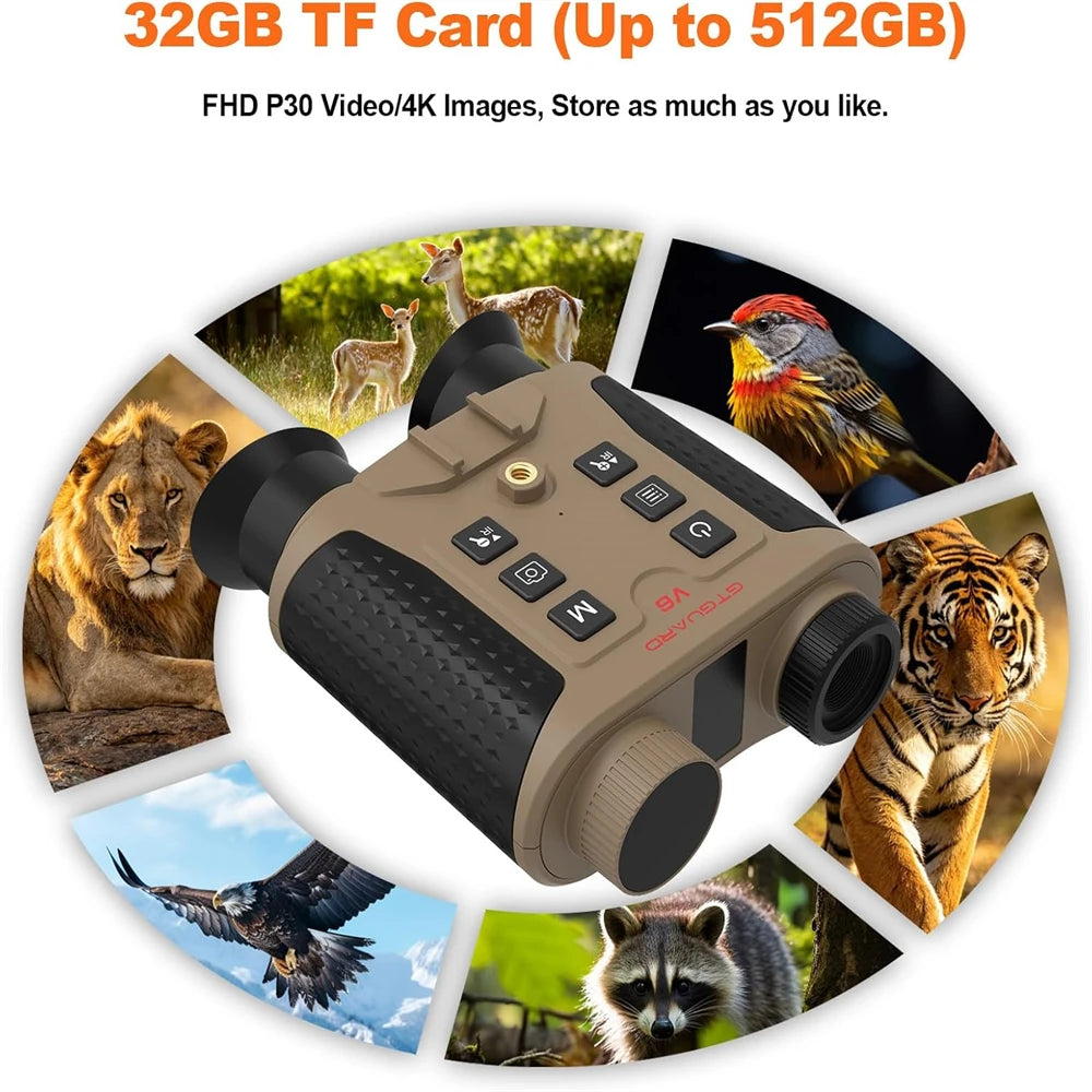 GTMEDIA V6 Infrared Night Vision Binoculars With 4K Recording