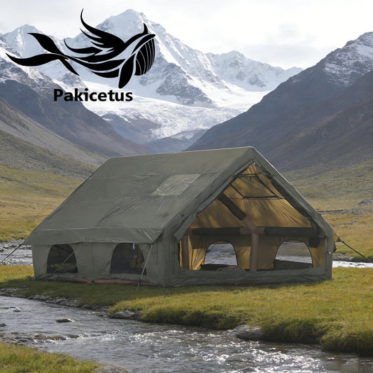 Pakicetus Inflatable Camping Tent Waterproof Portable Family Shelter