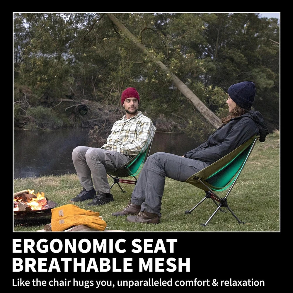Naturehike Ultralight Portable Folding Camping Chair Aluminum Alloy Frame