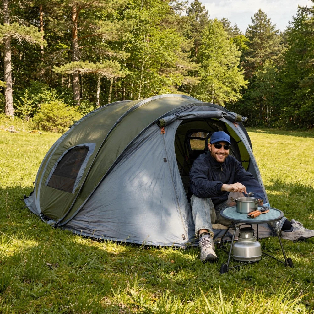 Night Cat Instant Waterproof Pop Up Camping Tent For Hiking