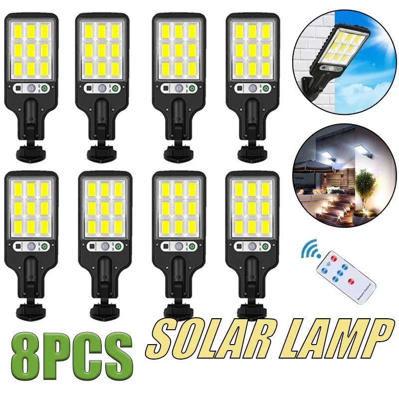Outdoor Solar Motion Sensor Garden Lights for Courtyards and Garages