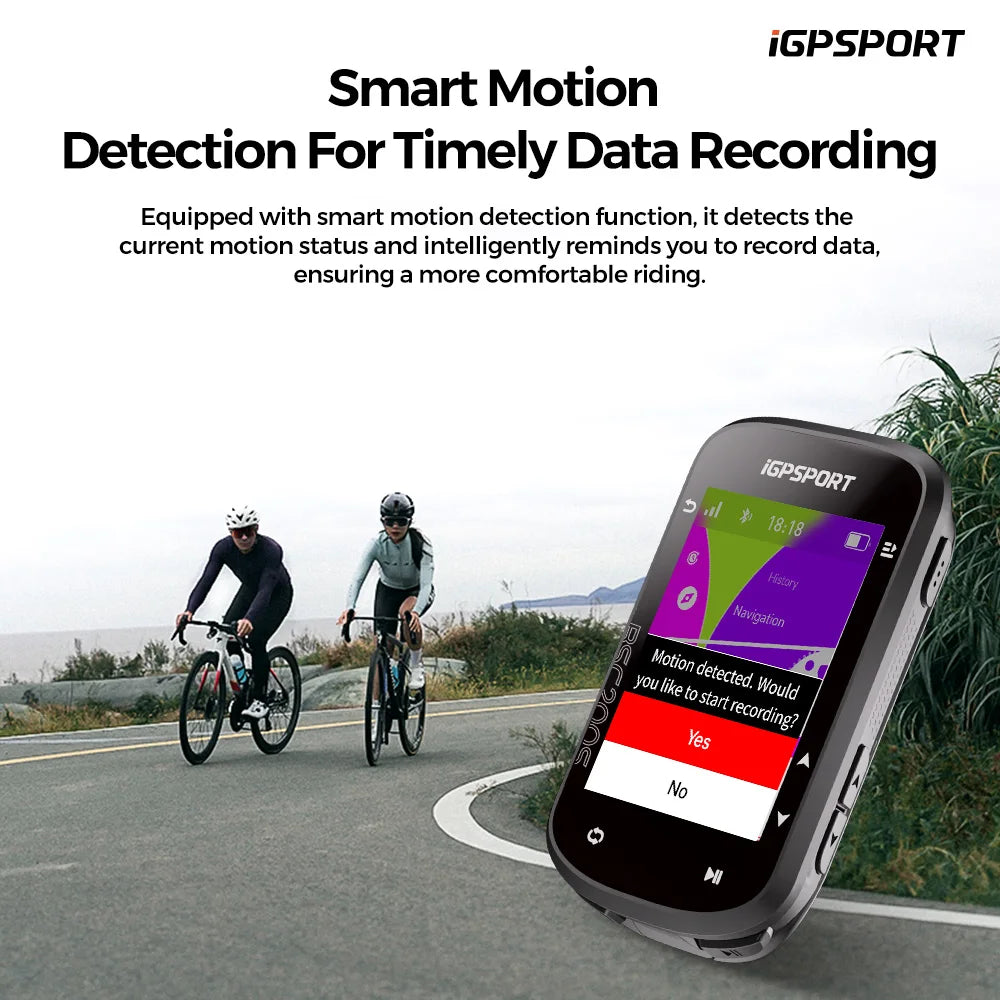 iGPSPORT BSC200S GPS Bike Computer With Route Navigation