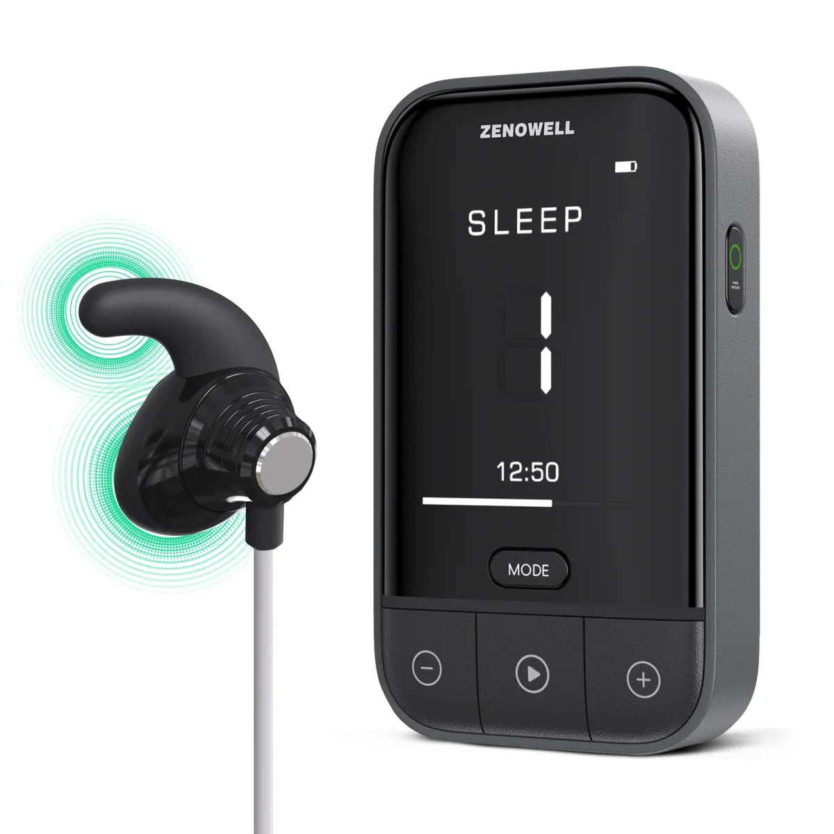 ZENO WELL Vagus Nerve Stimulator For Deep Sleep And Anxiety Relief