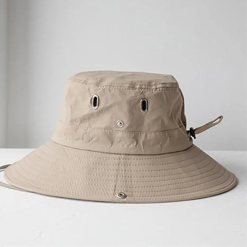 UV Protection Sun Hat With Neck Flap For Fishing Hiking Outdoors