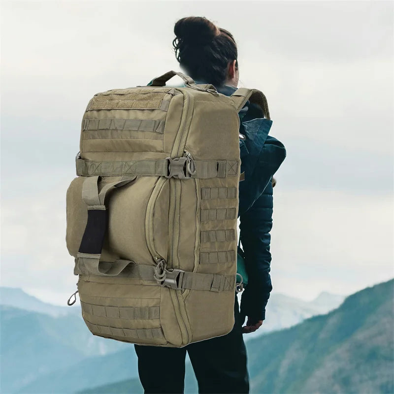 LQARMY Tactical Outdoor Backpack For Hiking Camping And Travel Gear