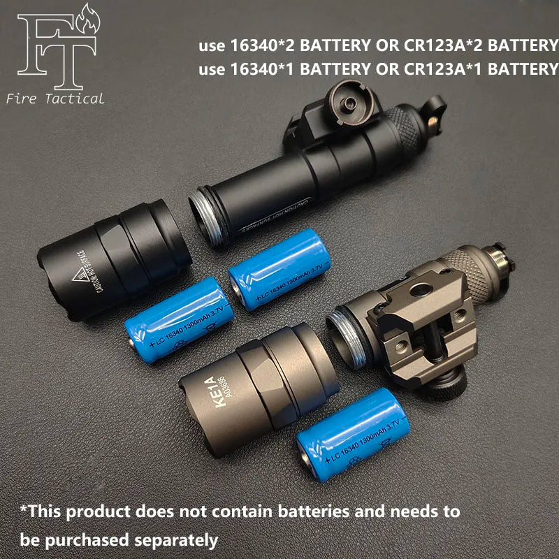 SF M600B M600C Tactical M600 M300 Surefi Flashlight M-system/20MM Rail Install Gun Light Airsoft Hunting Gear Lamp Set