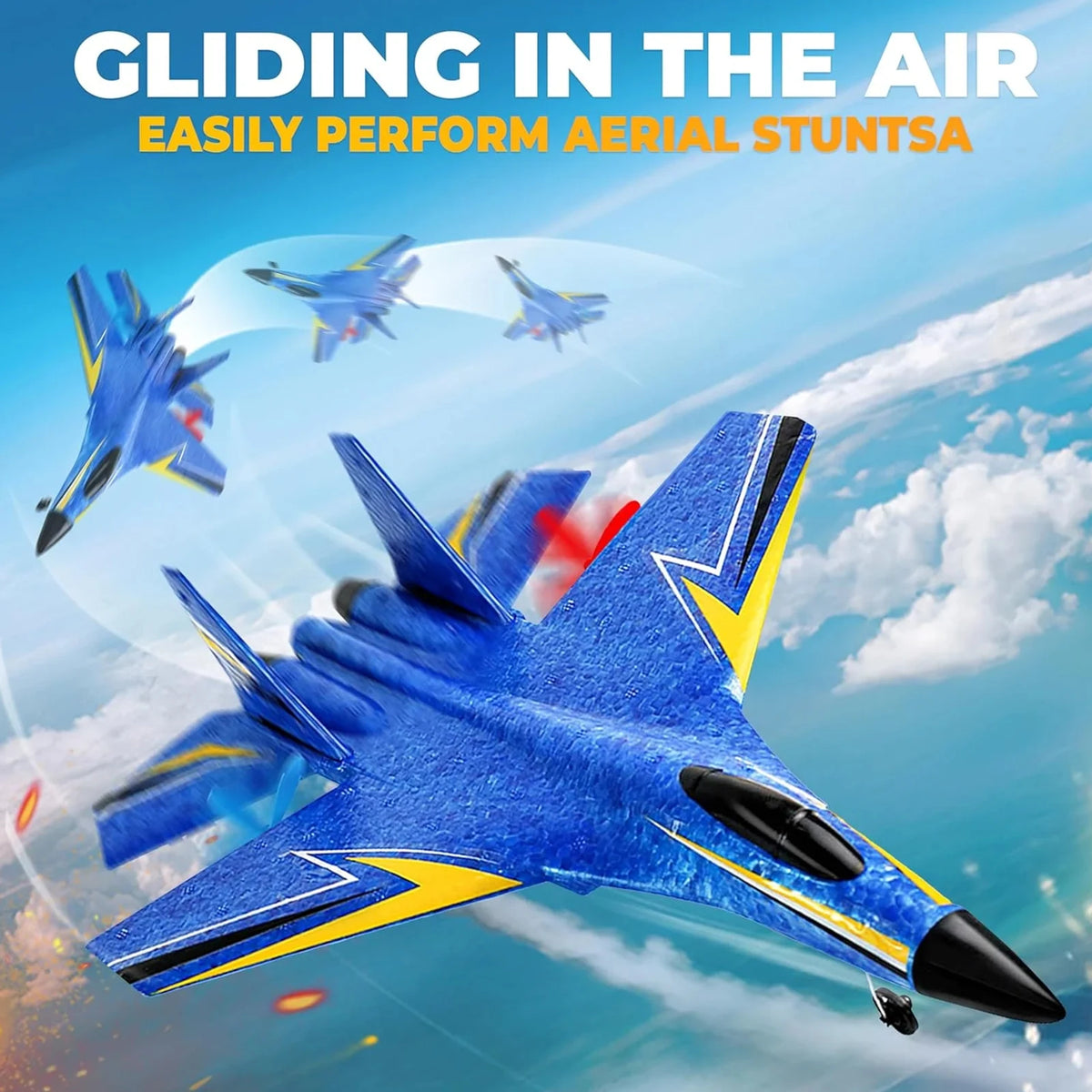 HW33 Remote Control Fighter Jet Plane With 6 Axis Gyroscope