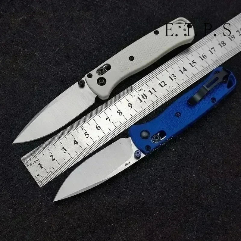 BM 533-3 Bugout Folding Knife With Axis Lock For Camping