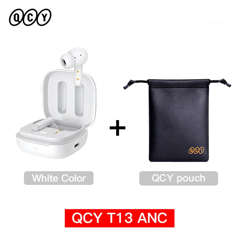 QCY T13 Wireless Earbuds Bluetooth 5.3 Active Noise Cancellation