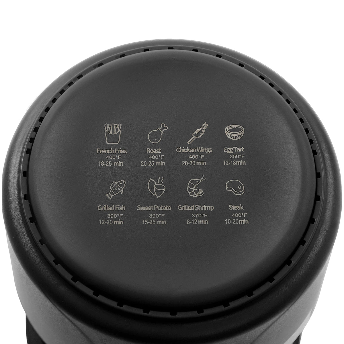 Digital Air Fryer With Eight Presets And Glass Viewing Window