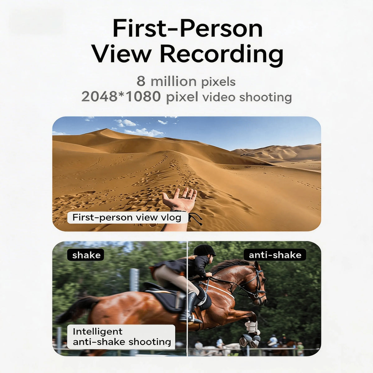 W&O AI Camera Glasses With Translation And Open Ear Audio