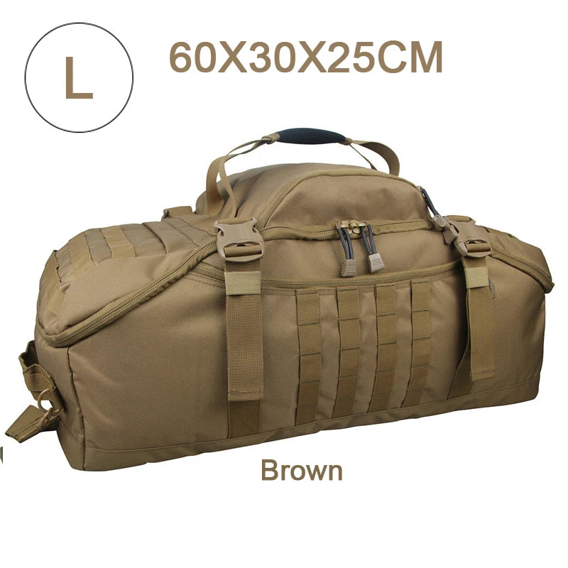LQARMY Tactical Outdoor Backpack For Hiking Camping And Travel Gear