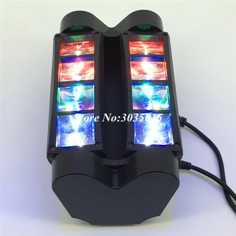 Gvt Mini Led Rgbw Portable Moving Head Spider Stage Light