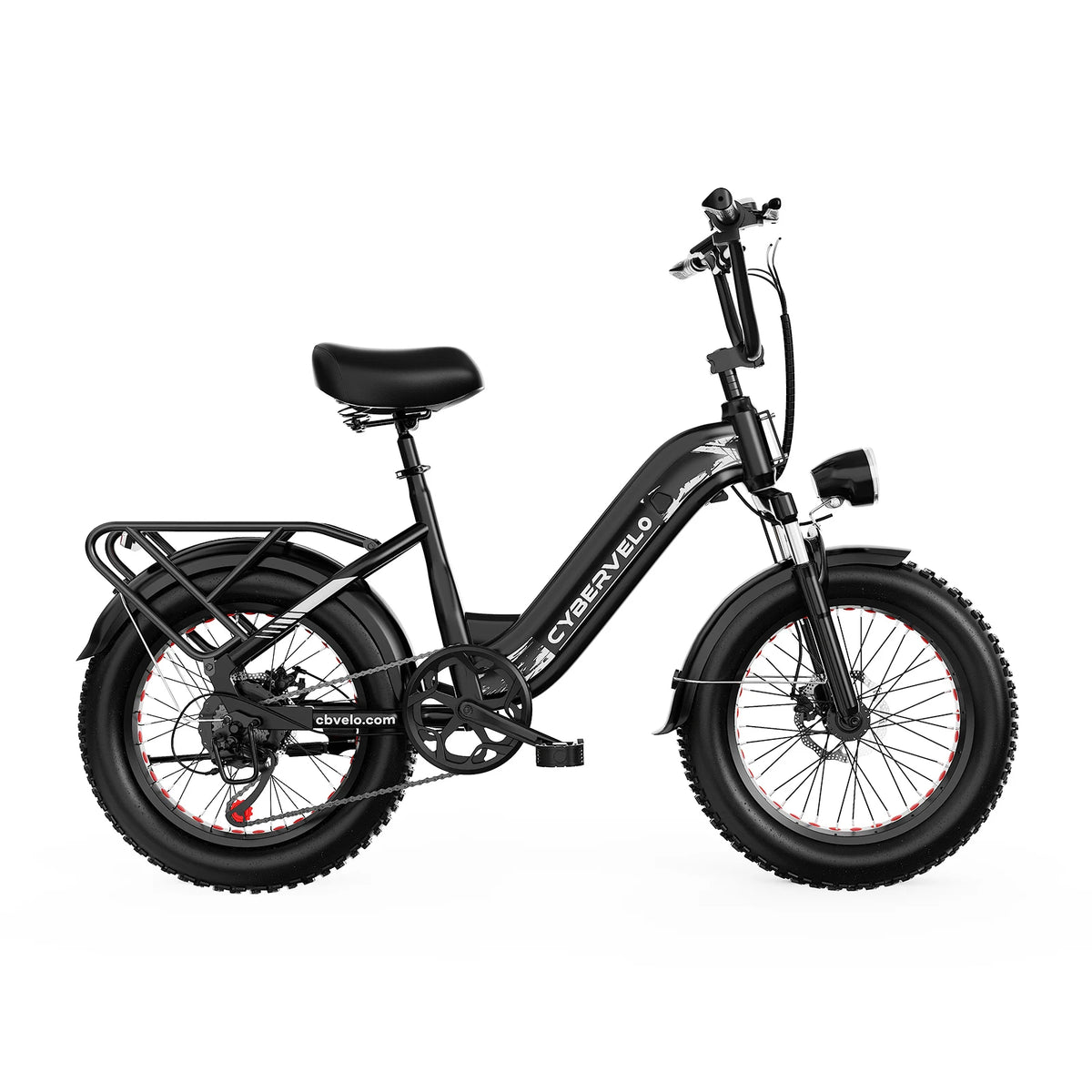 Cybervelo 1500W 7 Speed Electric Bike With Durable 20Ah Battery