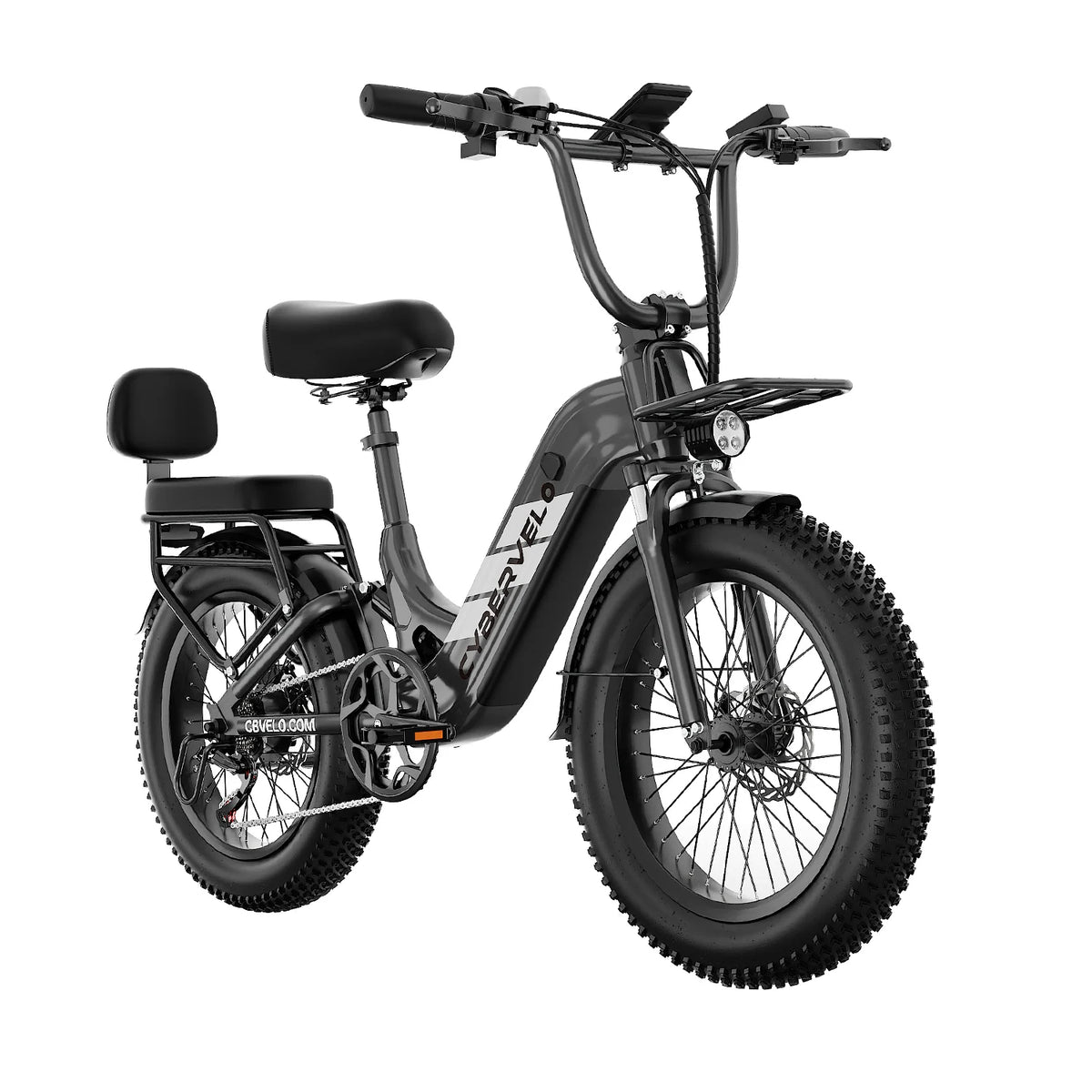 Cybervelo 1500W 7 Speed Electric Bike With Durable 20Ah Battery