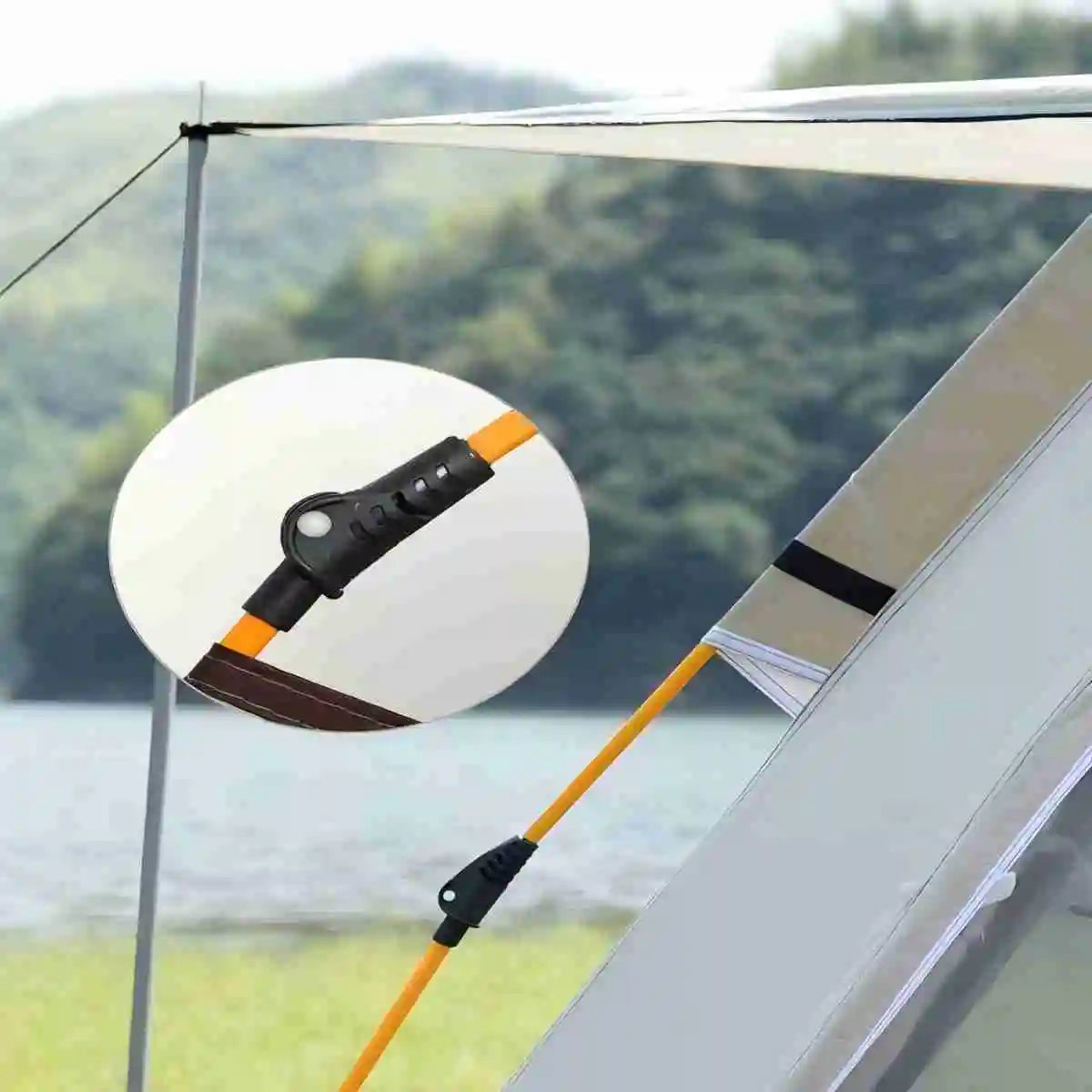 Pakicetus Automatic Camping Tent With Two Doors And Windows