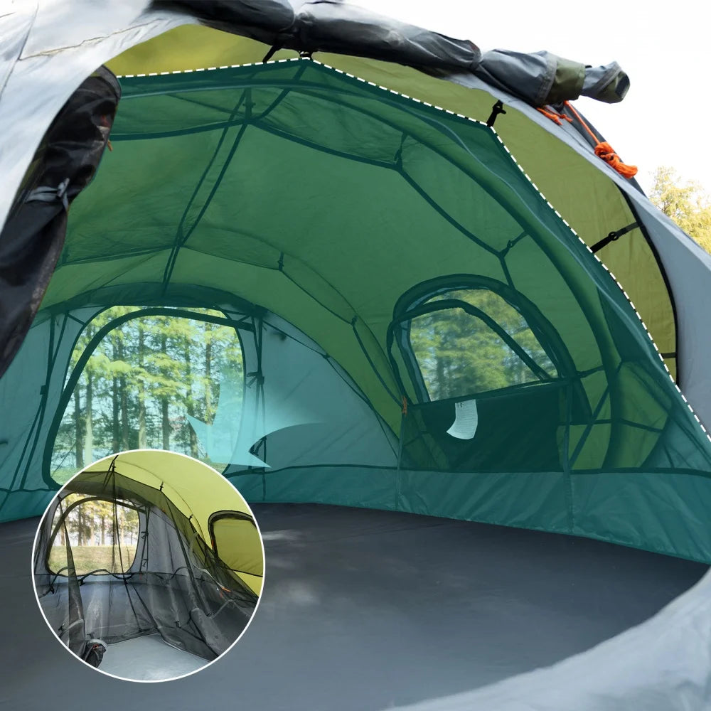Night Cat Instant Waterproof Pop Up Camping Tent For Hiking